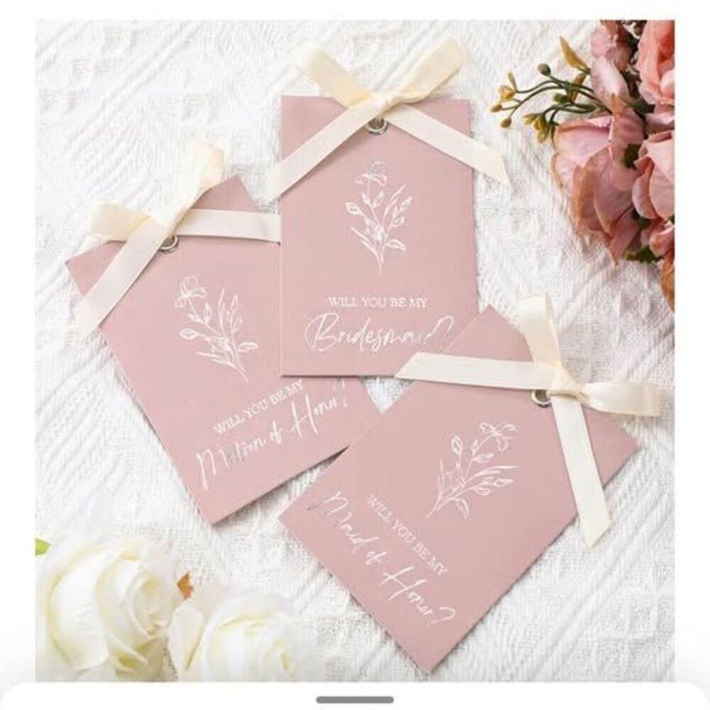 11 Pcs Bridesmaid Proposal Cards, NEW